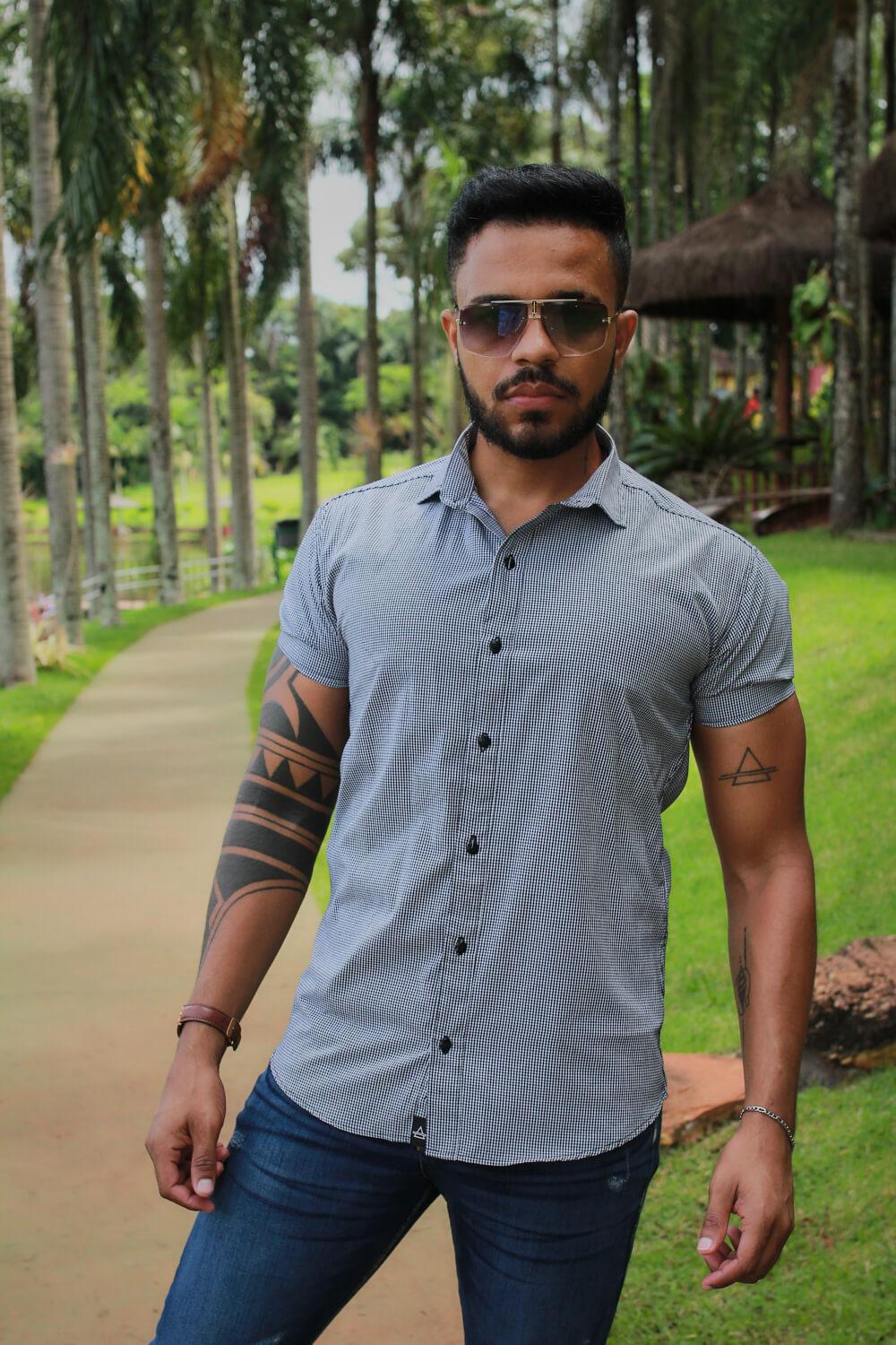 Camisa Slim Fit Ref 211 - invictacamisaria